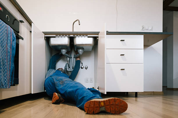 Professional Drain Cleaning technician working in Chauncey, OH